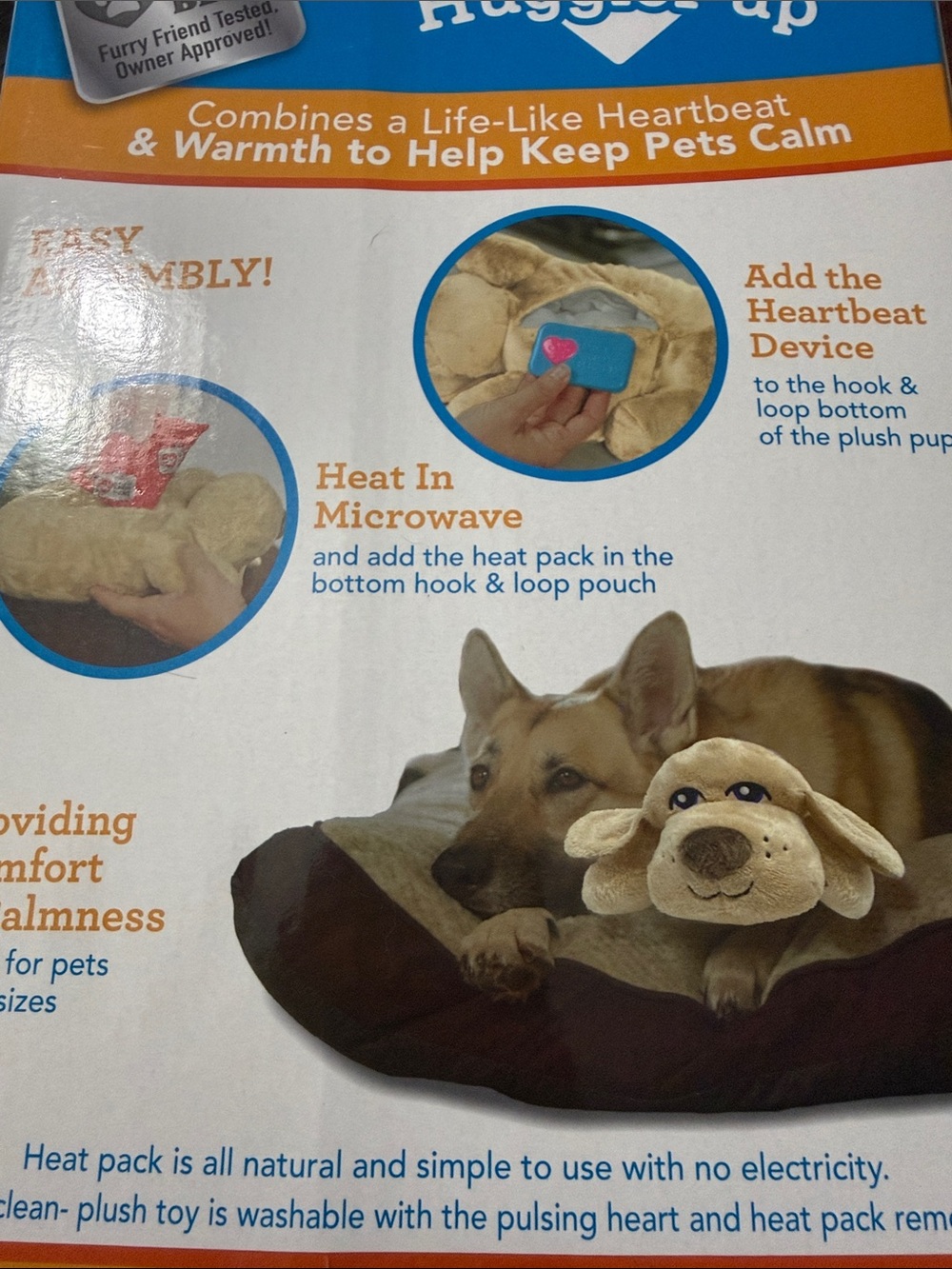 Huggie pup puppy relaxation dog - Picture 3 of 3